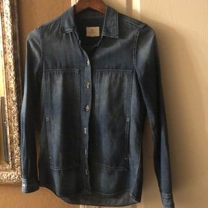 AG Jean shirt with front pockets
